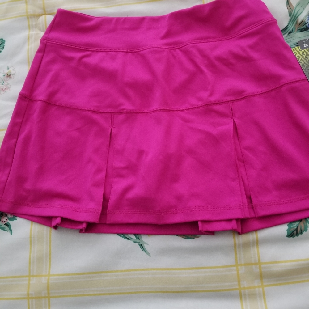 NWT TekGear Magenta Tennis Skort